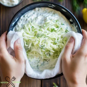 Griechischer Hähnchensalat mit Tzatziki