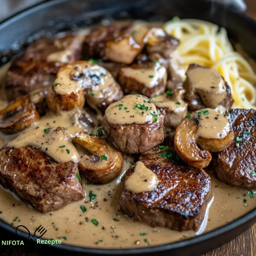 Steak Diane Rezept