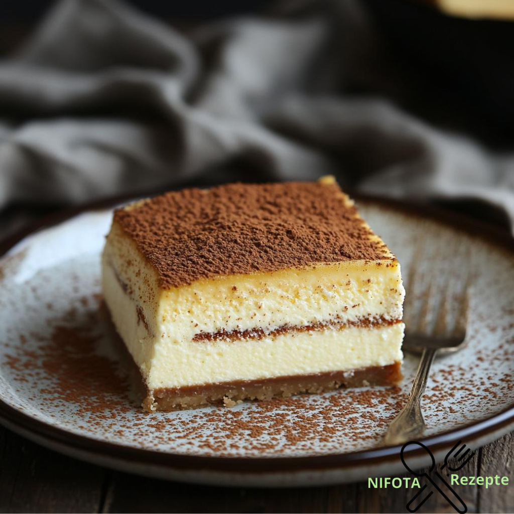 Käsekuchen mit Schichtkäse und Puddingpulver