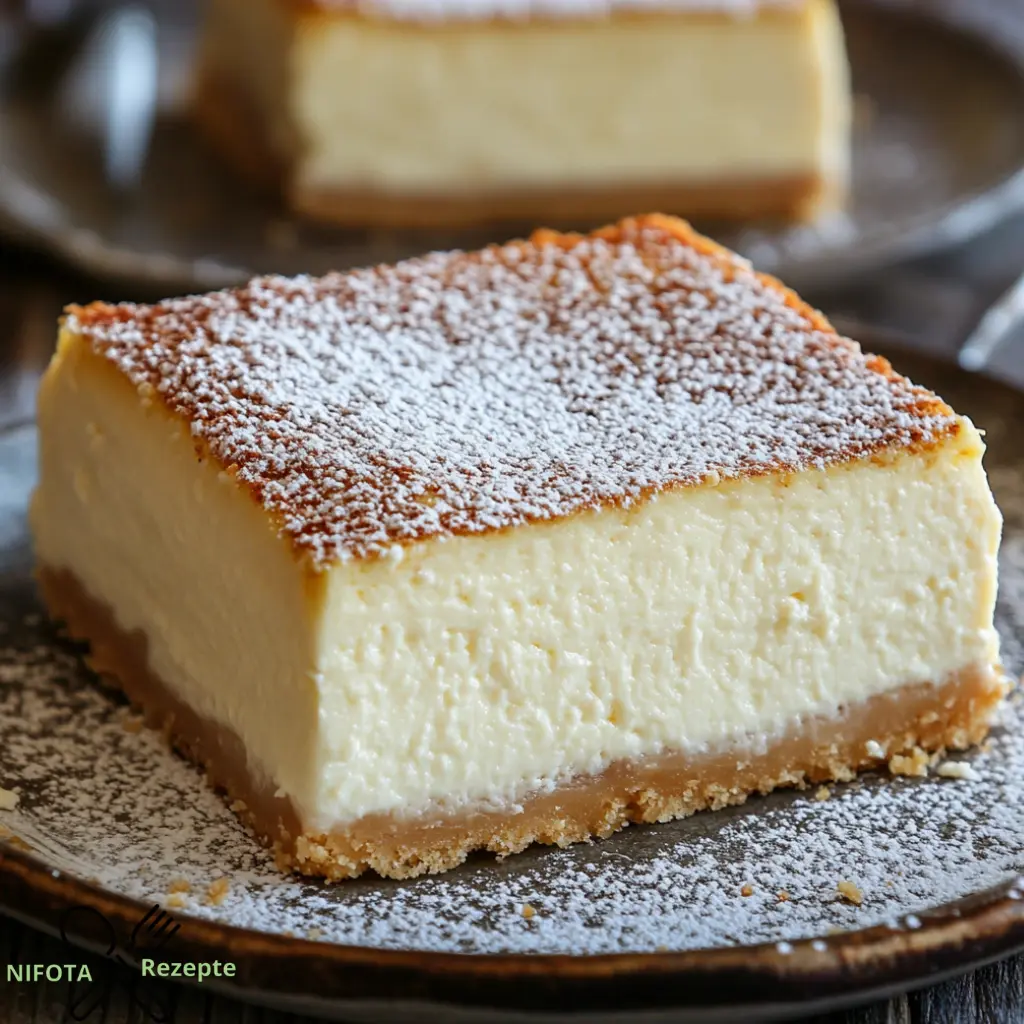 weltbester blech käsekuchen ohne boden