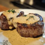 Filet Mignon mit cremiger Parmesan-Senf-Sauce