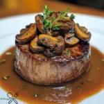 Klassisches Filet Mignon mit Pilz-Marsala-Sauce