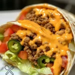 Nacho Cheese Beef Wrap