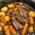 Slow Cooker Amish Rinderbraten