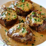 Steak Diane mit cremiger Sauce einfach zubereiten.