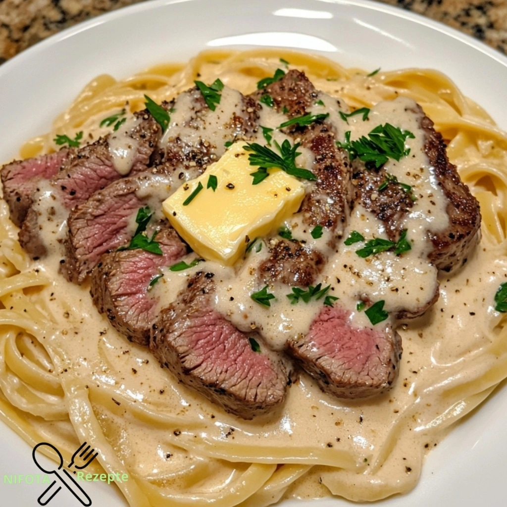 Steak Alfredo