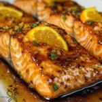 Honig-Orange-Glasierter Lachs für ein köstliches Abendessen